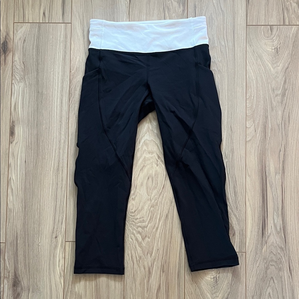 Lululemon Athletica Black and White Leggings